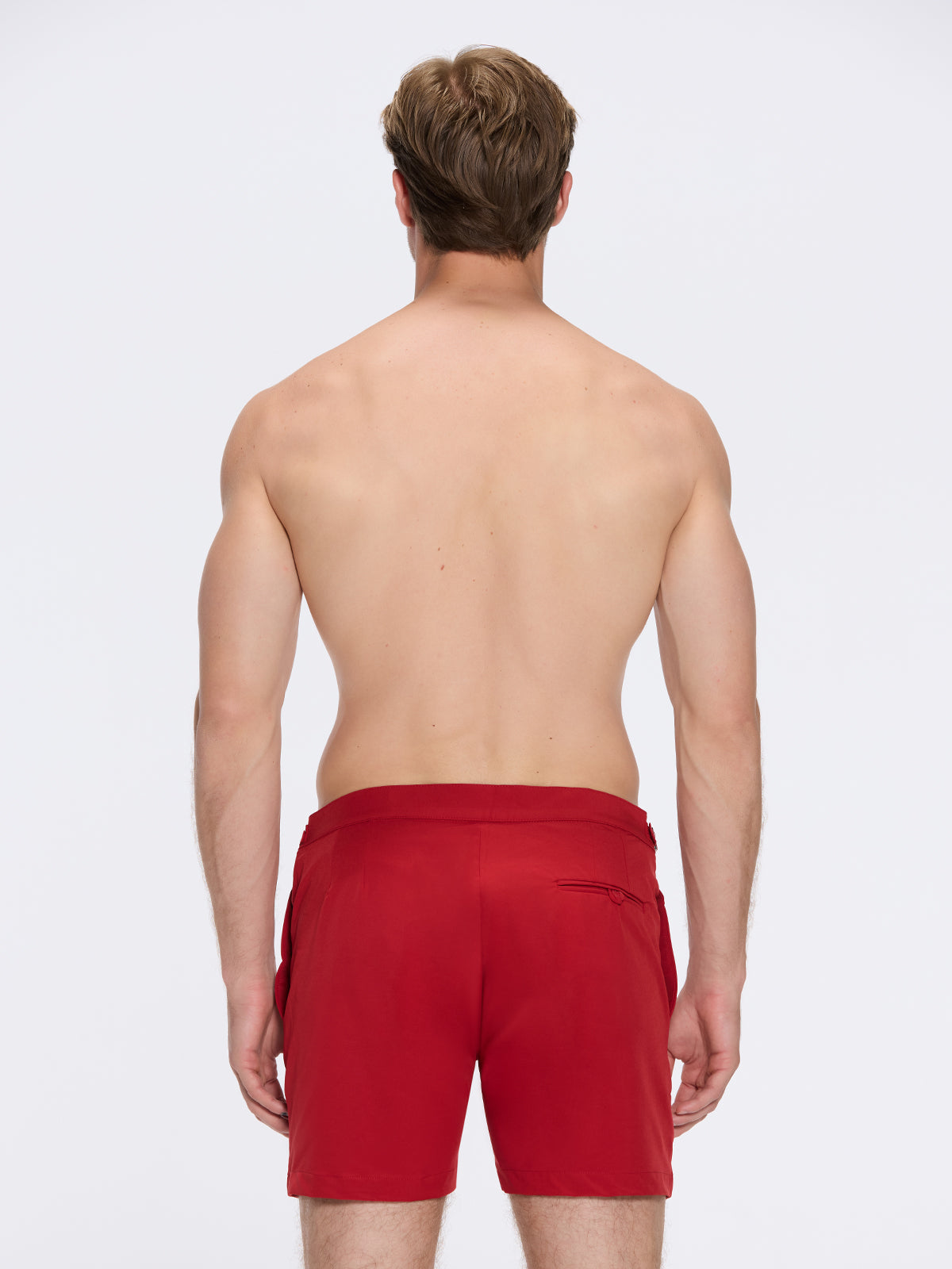 Jack Red Swim Bulldog Swim Shorts | Moeva | Shorts | Each week unveils new pieces—luxury swimwear, fluid resort silhouettes, and elevated summer-to-evening essentials designed to carry you from coastal escapes to city nights.