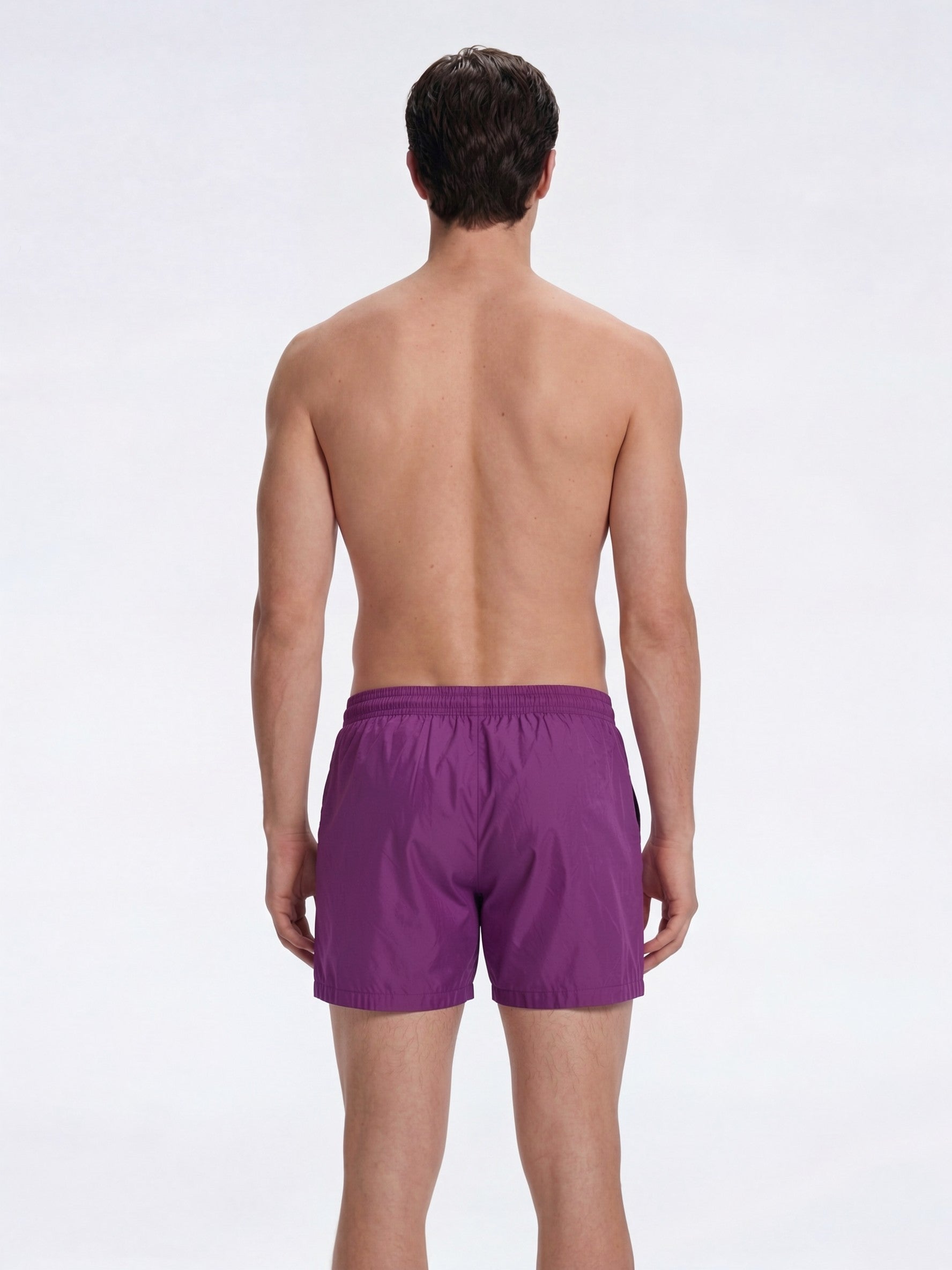 Louis Purple Quick-Dry Swim Shorts | Moeva | Shorts | Each week unveils new pieces—luxury swimwear, fluid resort silhouettes, and elevated summer-to-evening essentials designed to carry you from coastal escapes to city nights.