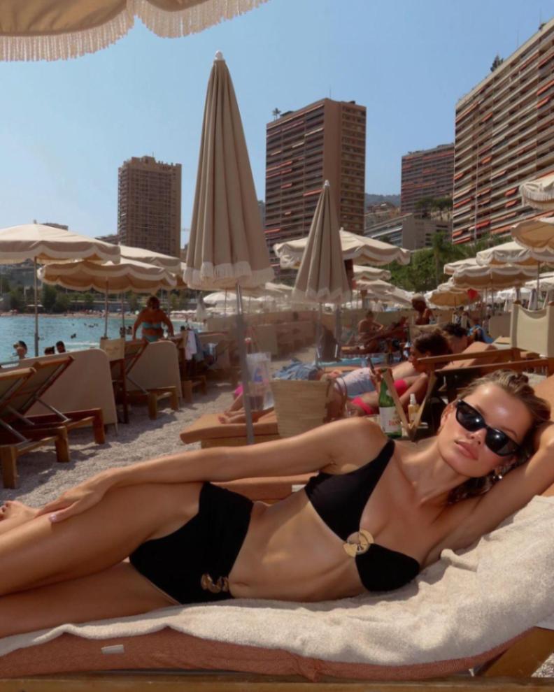 Frida Aasen Chiabra - Lilla Black Bikini Set | Moeva | Bikini Set | Each week unveils new pieces—luxury swimwear, fluid resort silhouettes, and elevated summer-to-evening essentials designed to carry you from coastal escapes to city nights.