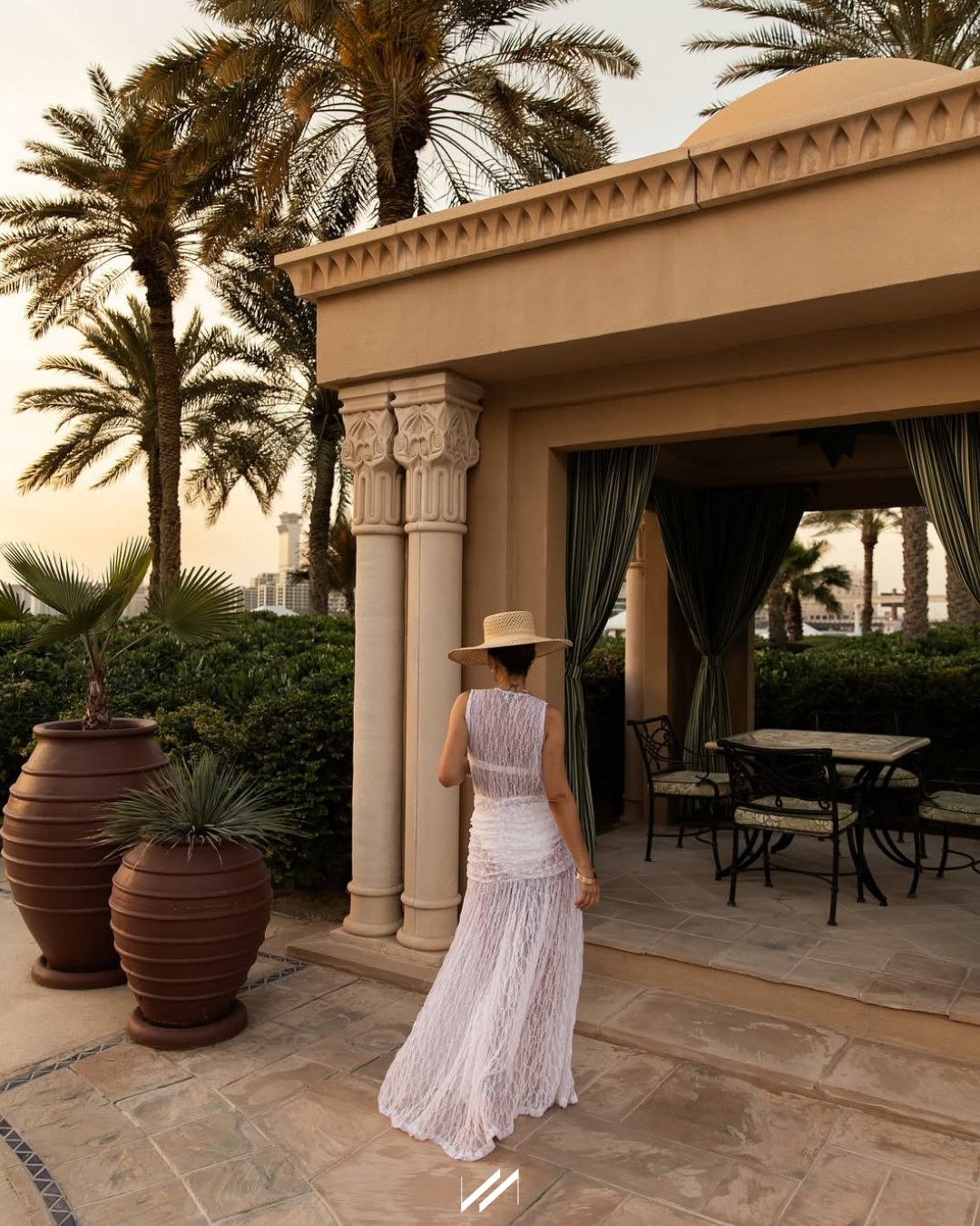 Julia Mateian - Aveline Sleeveless Lace Maxi Kaftan | Moeva | Beachwear Dresses | Each week unveils new pieces—luxury swimwear, fluid resort silhouettes, and elevated summer-to-evening essentials designed to carry you from coastal escapes to city nights.