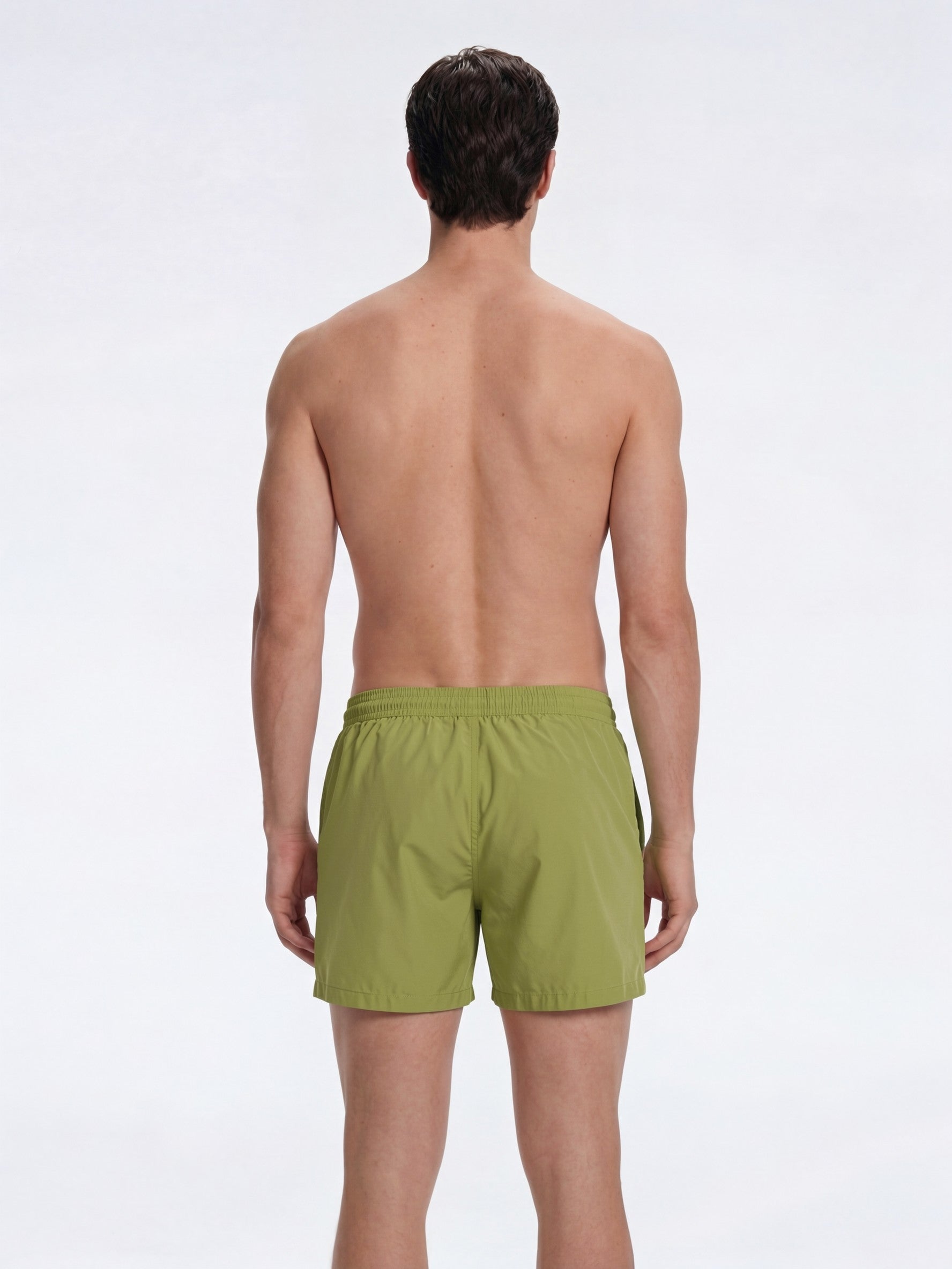 Louis Olive Quick-Dry Swim Shorts | Moeva | Shorts | Each week unveils new pieces—luxury swimwear, fluid resort silhouettes, and elevated summer-to-evening essentials designed to carry you from coastal escapes to city nights.
