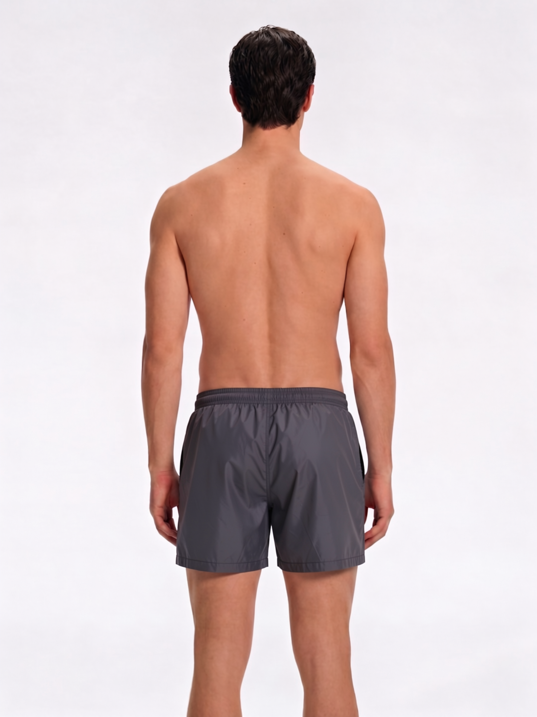 Louis Dark Grey Quick-Dry Swim Shorts | Moeva | Shorts | Each week unveils new pieces—luxury swimwear, fluid resort silhouettes, and elevated summer-to-evening essentials designed to carry you from coastal escapes to city nights.