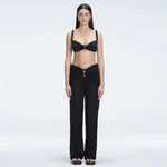 Angelique Black High Waist Beach Pant | Moeva | Pants | Each week unveils new pieces—luxury swimwear, fluid resort silhouettes, and elevated summer-to-evening essentials designed to carry you from coastal escapes to city nights.