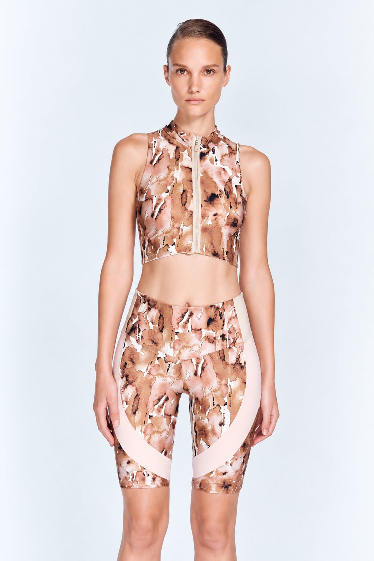 Axelle Floral Abstract Shorts