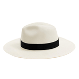 Billy Natural Straw Hat with Grosgrain Black Band | Moeva | Women Hats | Each week unveils new pieces—luxury swimwear, fluid resort silhouettes, and elevated summer-to-evening essentials designed to carry you from coastal escapes to city nights.