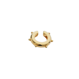 Sasha Gold Ear Cuff With Minimal Hoop Design | Moeva | Earring | Each week unveils new pieces—luxury swimwear, fluid resort silhouettes, and elevated summer-to-evening essentials designed to carry you from coastal escapes to city nights.