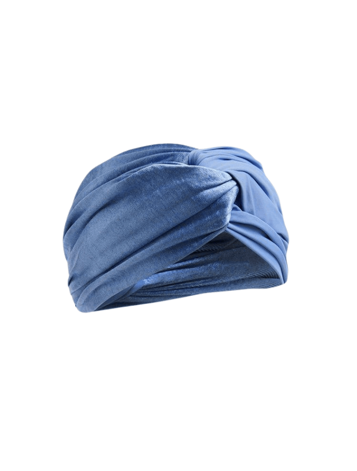 Josie Blue Satin Headband | Moeva | Headband | Each week unveils new pieces—luxury swimwear, fluid resort silhouettes, and elevated summer-to-evening essentials designed to carry you from coastal escapes to city nights.