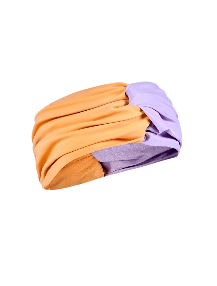 Josie Lilac/Orange Headband | Moeva | Headband | Each week unveils new pieces—luxury swimwear, fluid resort silhouettes, and elevated summer-to-evening essentials designed to carry you from coastal escapes to city nights.