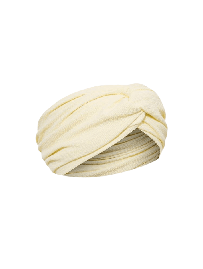 Josie Yellow Headband | Moeva | Headband | Each week unveils new pieces—luxury swimwear, fluid resort silhouettes, and elevated summer-to-evening essentials designed to carry you from coastal escapes to city nights.