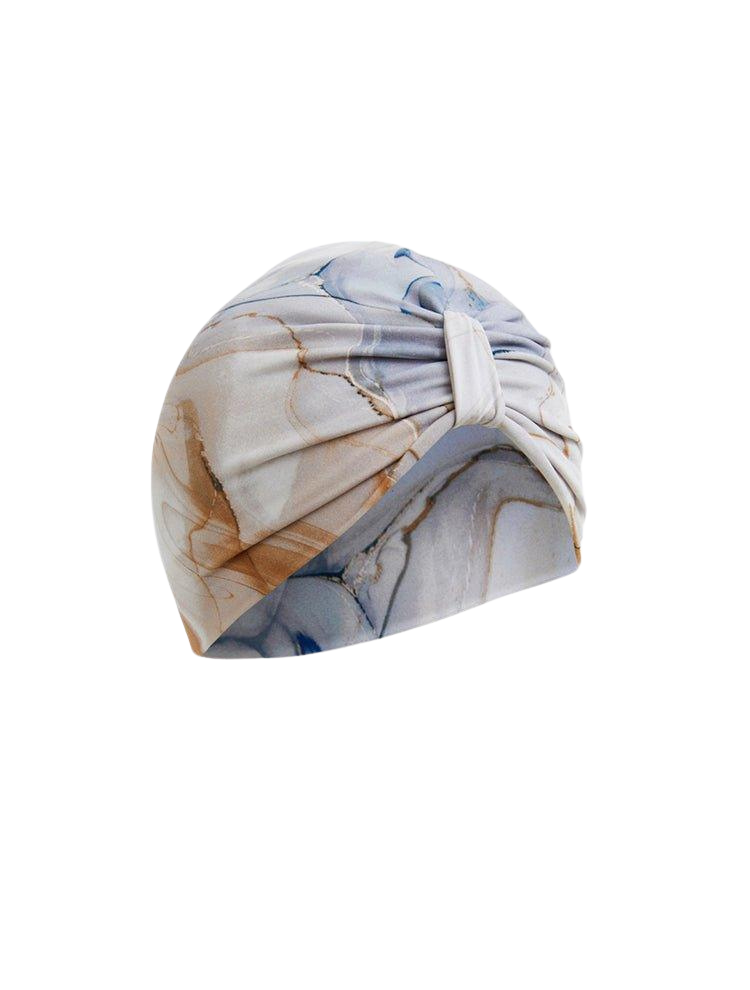 Noor Blue Abstract Headband | Moeva | Turban | Each week unveils new pieces—luxury swimwear, fluid resort silhouettes, and elevated summer-to-evening essentials designed to carry you from coastal escapes to city nights.