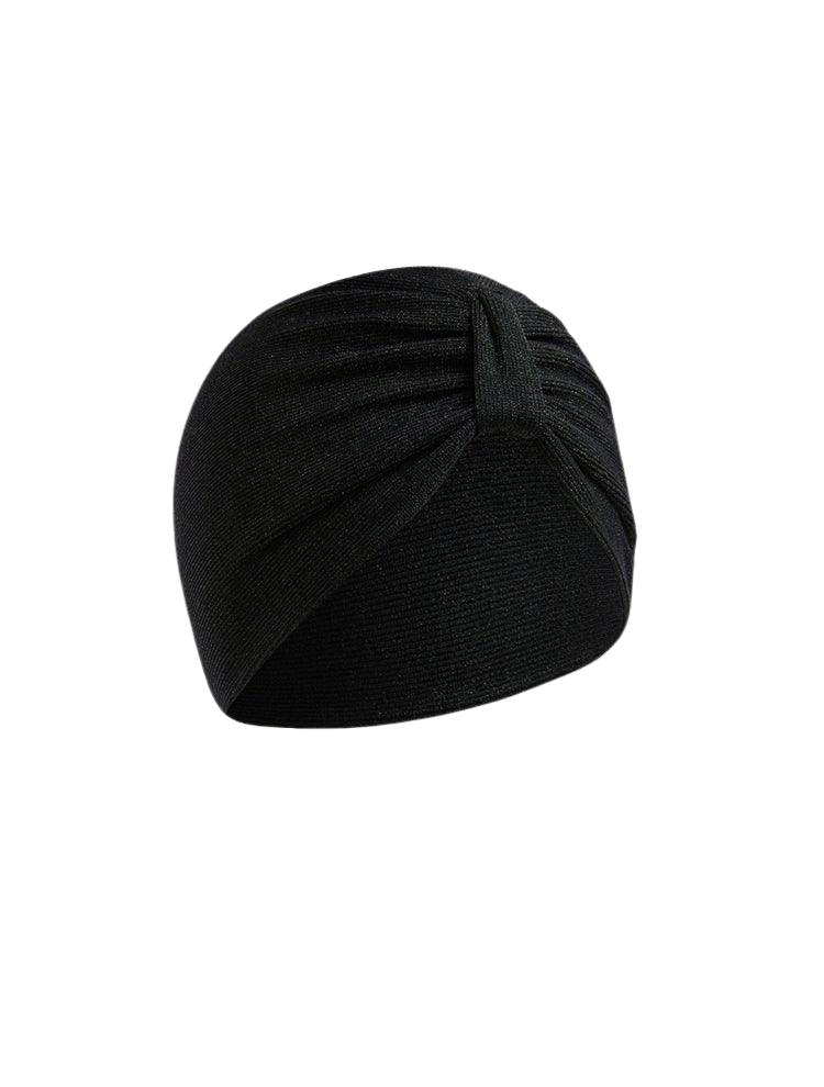 Noor Black Satin Headband | Moeva | Turban | Each week unveils new pieces—luxury swimwear, fluid resort silhouettes, and elevated summer-to-evening essentials designed to carry you from coastal escapes to city nights.