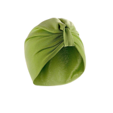 Noor Green Turban | Moeva | Turban | Each week unveils new pieces—luxury swimwear, fluid resort silhouettes, and elevated summer-to-evening essentials designed to carry you from coastal escapes to city nights.
