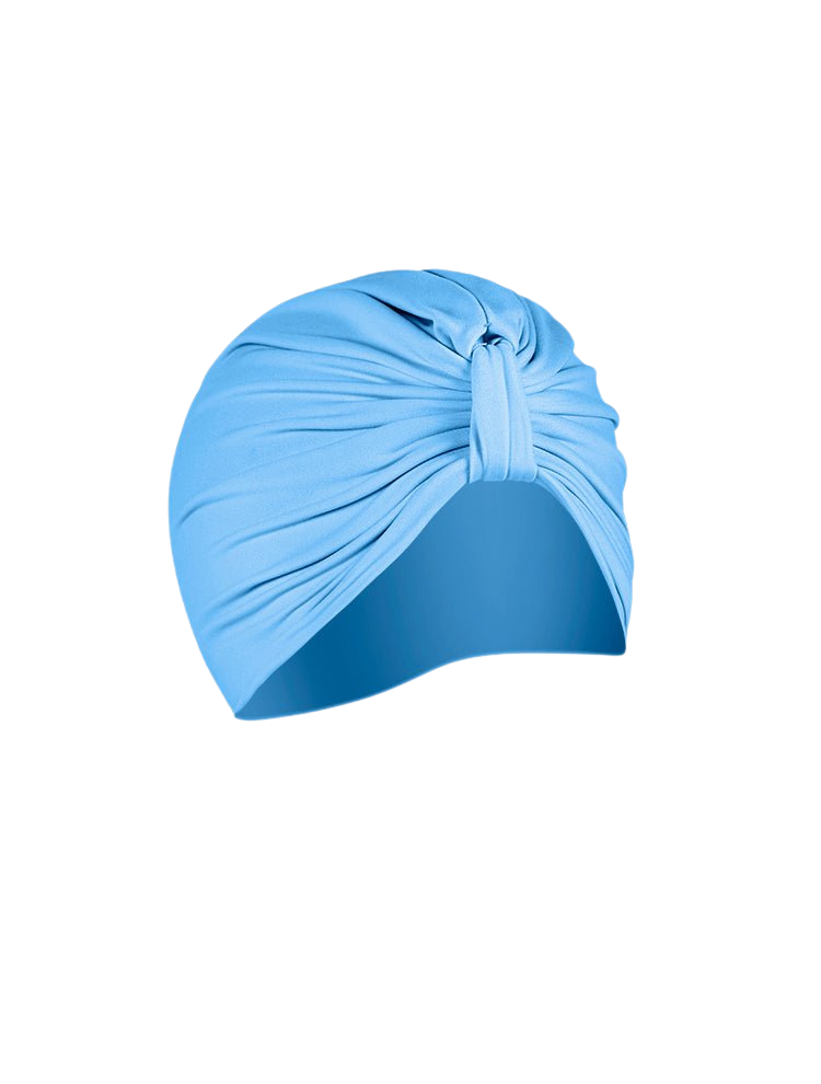Noor Blue Turban | Moeva | Turban | Each week unveils new pieces—luxury swimwear, fluid resort silhouettes, and elevated summer-to-evening essentials designed to carry you from coastal escapes to city nights.