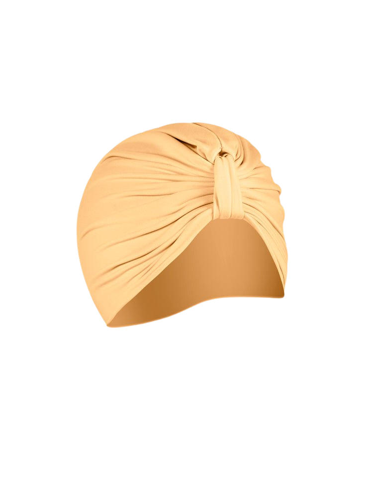 Noor Orange Turban | Moeva | Turban | Each week unveils new pieces—luxury swimwear, fluid resort silhouettes, and elevated summer-to-evening essentials designed to carry you from coastal escapes to city nights.