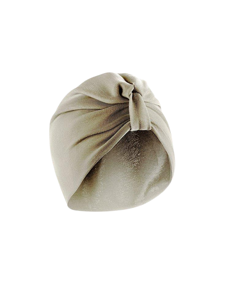 Noor Silver Turban | Moeva | Turban | Each week unveils new pieces—luxury swimwear, fluid resort silhouettes, and elevated summer-to-evening essentials designed to carry you from coastal escapes to city nights.