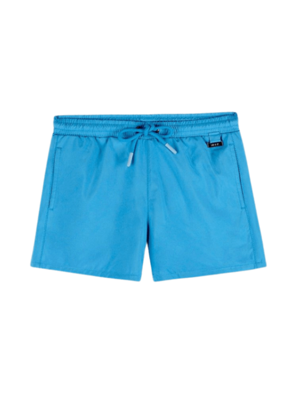 Charlie Kids Teal Quick-Dry Swim Shorts | Moeva | Shorts | Each week unveils new pieces—luxury swimwear, fluid resort silhouettes, and elevated summer-to-evening essentials designed to carry you from coastal escapes to city nights.