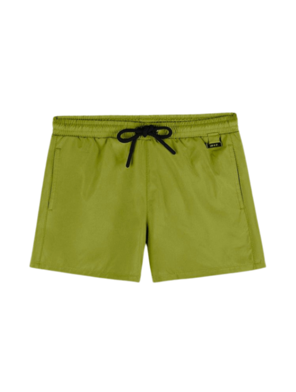 Charlie Kids Olive Green Quick-Dry Swim Shorts | Moeva | Shorts | Each week unveils new pieces—luxury swimwear, fluid resort silhouettes, and elevated summer-to-evening essentials designed to carry you from coastal escapes to city nights.