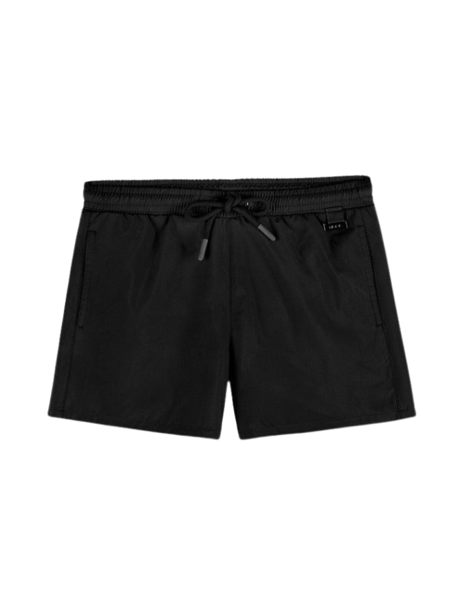 Charlie Kids Black Quick-Dry Swim Shorts | Moeva | Shorts | Each week unveils new pieces—luxury swimwear, fluid resort silhouettes, and elevated summer-to-evening essentials designed to carry you from coastal escapes to city nights.