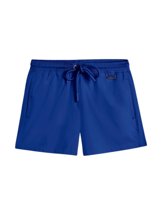 Charlie Dark Blue Kids Quick-Dry Swim Shorts | Moeva | Shorts | Each week unveils new pieces—luxury swimwear, fluid resort silhouettes, and elevated summer-to-evening essentials designed to carry you from coastal escapes to city nights.