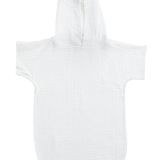 Piccolo White Kids Hooded Poncho Towel | Moeva | Towel | Each week unveils new pieces—luxury swimwear, fluid resort silhouettes, and elevated summer-to-evening essentials designed to carry you from coastal escapes to city nights.