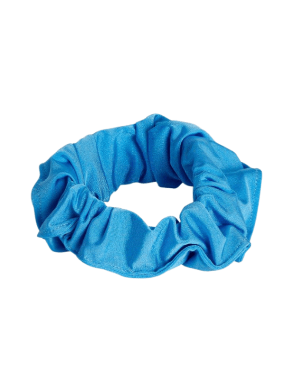 Peggy Blue Scrunchie | Moeva | Scrunchie | Each week unveils new pieces—luxury swimwear, fluid resort silhouettes, and elevated summer-to-evening essentials designed to carry you from coastal escapes to city nights.