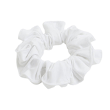 Peggy White Scrunchie | Moeva | Scrunchie | Each week unveils new pieces—luxury swimwear, fluid resort silhouettes, and elevated summer-to-evening essentials designed to carry you from coastal escapes to city nights.