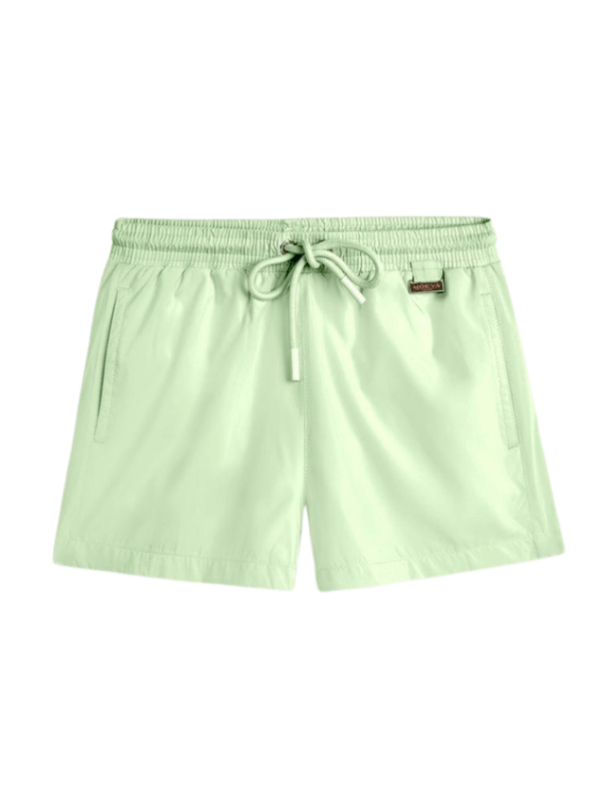 Charlie Mint Green Kids Quick-Dry Swim Shorts | Moeva | Shorts | Each week unveils new pieces—luxury swimwear, fluid resort silhouettes, and elevated summer-to-evening essentials designed to carry you from coastal escapes to city nights.
