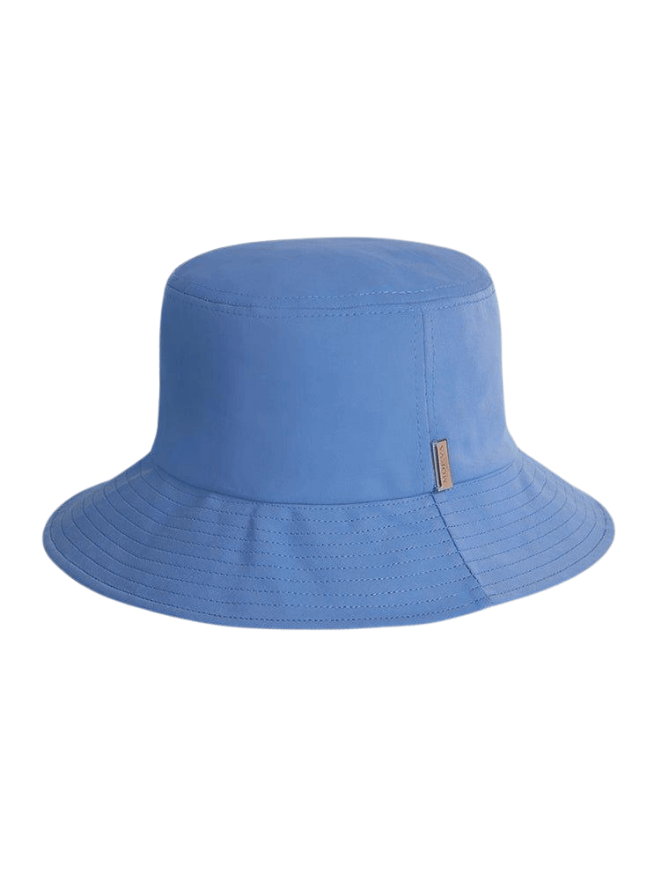 Miami Blue Classic Cotton Bucket Hat | Moeva | Women Hats | Each week unveils new pieces—luxury swimwear, fluid resort silhouettes, and elevated summer-to-evening essentials designed to carry you from coastal escapes to city nights.