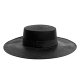 Lee Black Hat | Moeva | Women Hats | Each week unveils new pieces—luxury swimwear, fluid resort silhouettes, and elevated summer-to-evening essentials designed to carry you from coastal escapes to city nights.