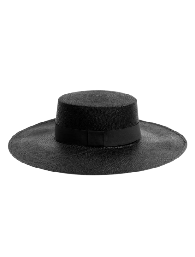 Lee Black Hat | Moeva | Women Hats | Each week unveils new pieces—luxury swimwear, fluid resort silhouettes, and elevated summer-to-evening essentials designed to carry you from coastal escapes to city nights.