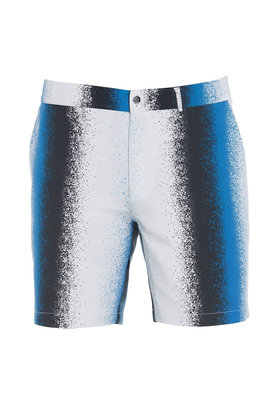 Dominic Blue Degraded Cotton Shorts | Moeva | Shorts | Each week unveils new pieces—luxury swimwear, fluid resort silhouettes, and elevated summer-to-evening essentials designed to carry you from coastal escapes to city nights.