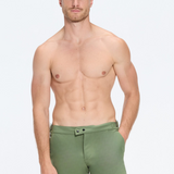 Jack Army Green Bulldog Swim Shorts | Moeva | Men Swim Stretch Shorts | Each week unveils new pieces—luxury swimwear, fluid resort silhouettes, and elevated summer-to-evening essentials designed to carry you from coastal escapes to city nights.