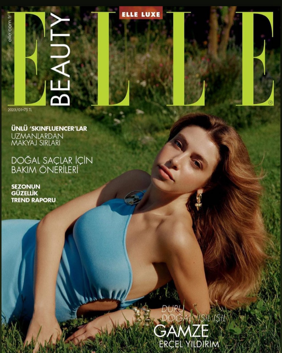 Gamze Erçel - Fewa Blue One-Shoulder Knitted Maxi Dress with Side Cut-Out Detail | Moeva | Dress | Each week unveils new pieces—luxury swimwear, fluid resort silhouettes, and elevated summer-to-evening essentials designed to carry you from coastal escapes to city nights.