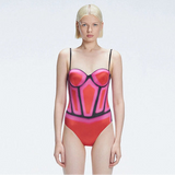Camilla Red Underwired Swimsuit | Moeva | Swimsuit | Each week unveils new pieces—luxury swimwear, fluid resort silhouettes, and elevated summer-to-evening essentials designed to carry you from coastal escapes to city nights.