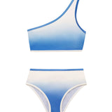 Coco Blue/White One-Shoulder High-Waist Kids Bikini Set | Moeva | | Each week unveils new pieces—luxury swimwear, fluid resort silhouettes, and elevated summer-to-evening essentials designed to carry you from coastal escapes to city nights.