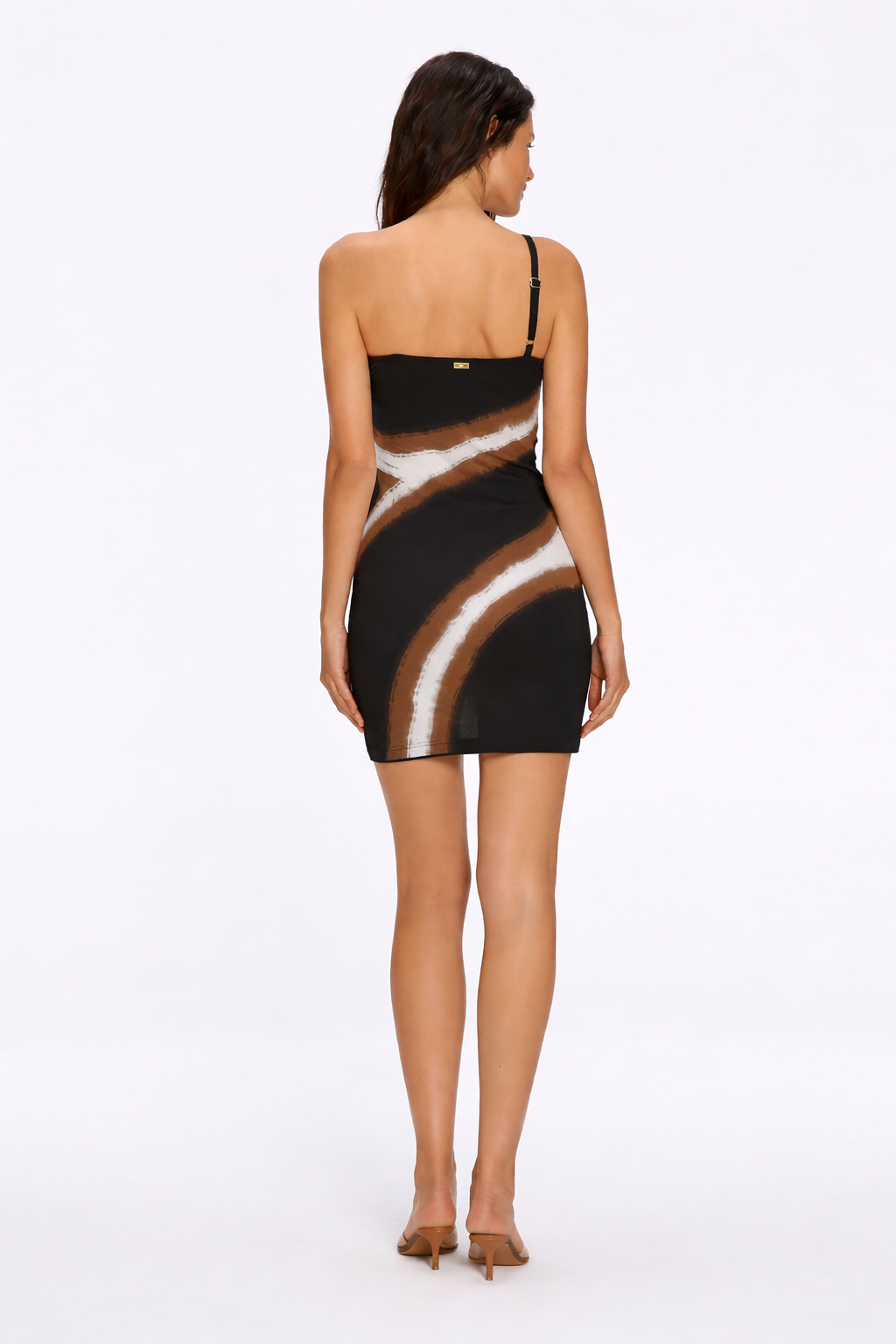 Agatha Black Knit One Shoulder Mini Dress | Moeva | Dress | Each week unveils new pieces—luxury swimwear, fluid resort silhouettes, and elevated summer-to-evening essentials designed to carry you from coastal escapes to city nights.