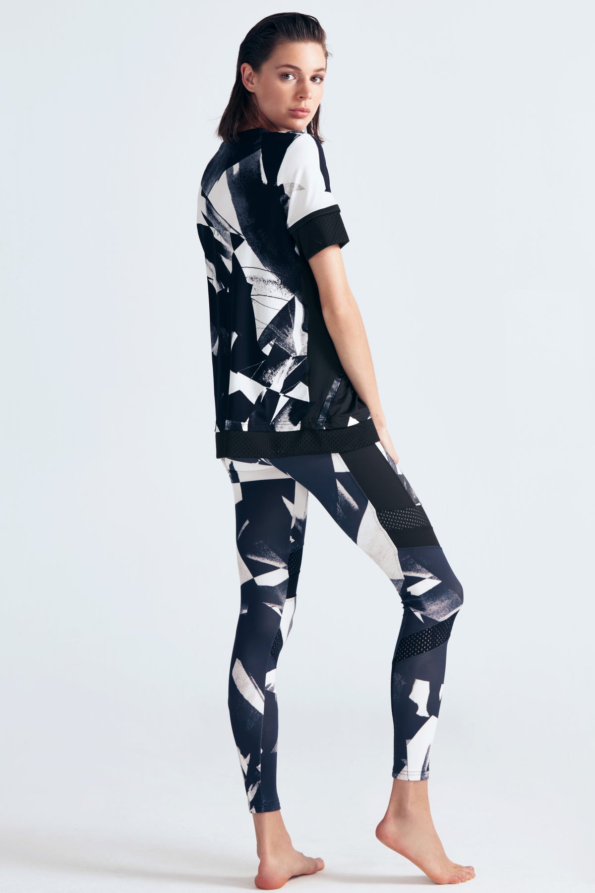 Ellis Abstract Print Leggings