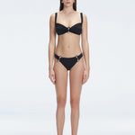 Emilia Black Mid Coverage Solid Bikini Bottom | Moeva | Bikini Bottom | Each week unveils new pieces—luxury swimwear, fluid resort silhouettes, and elevated summer-to-evening essentials designed to carry you from coastal escapes to city nights.