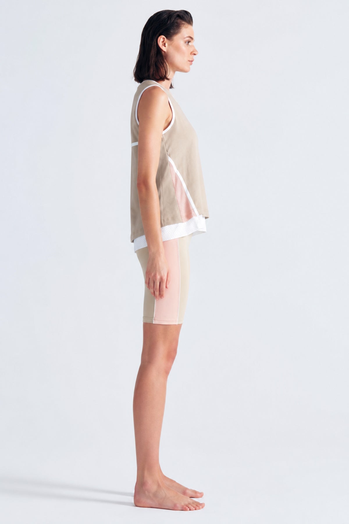 Frankie Nude Pink Sport Shorts