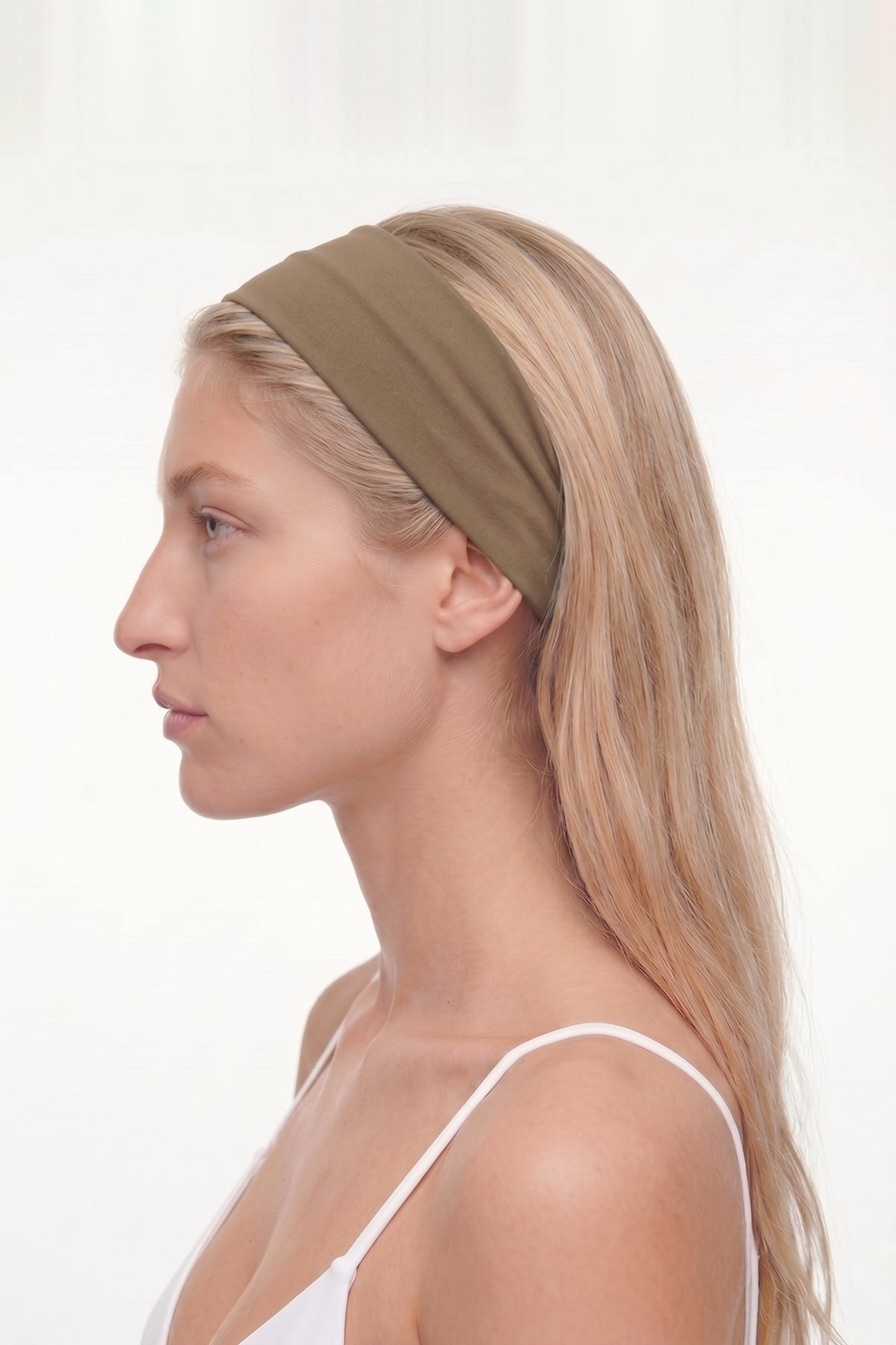 Hipe Black-Nude Wide Headband