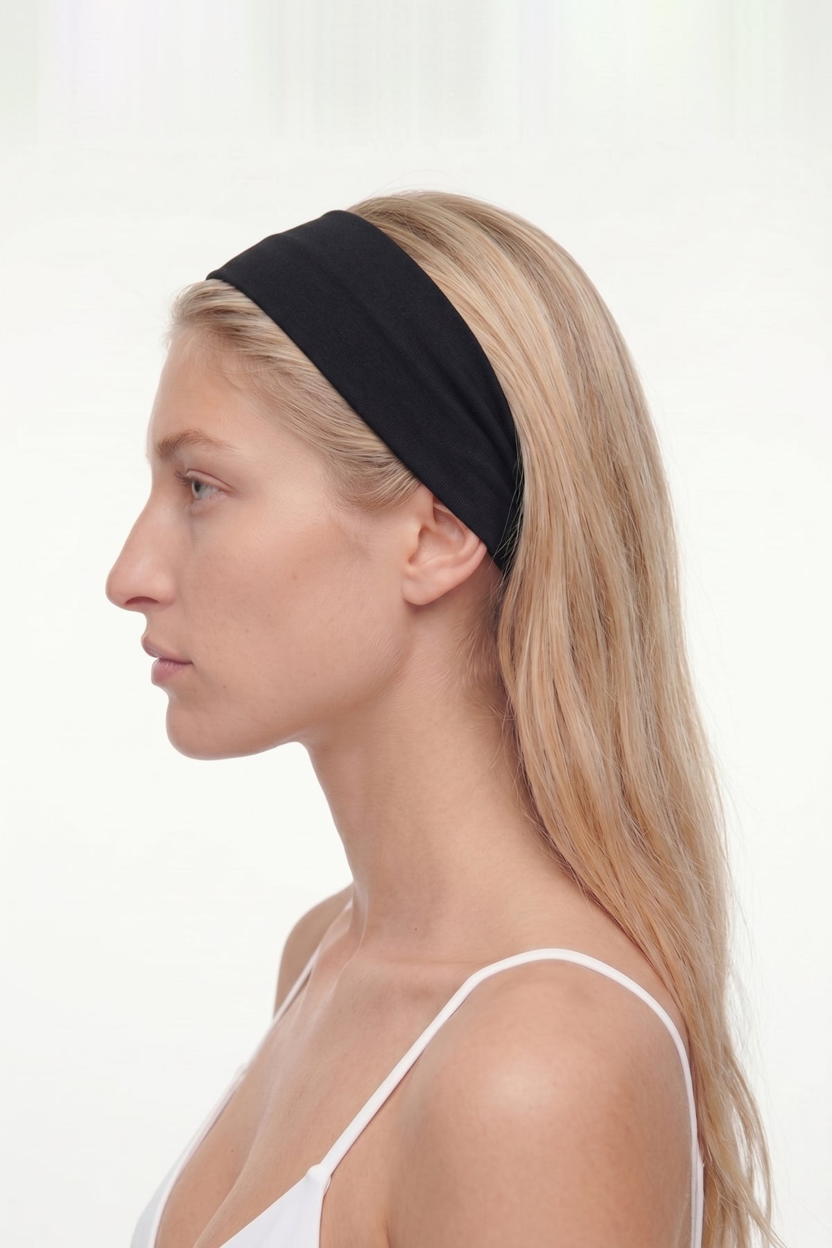 Hipe Black-White Wide Headband