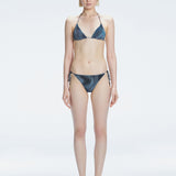 Hermione Black Triangle 3D Bikini Top | Moeva | Bikini Top | Each week unveils new pieces—luxury swimwear, fluid resort silhouettes, and elevated summer-to-evening essentials designed to carry you from coastal escapes to city nights.
