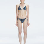Hermione Black Side Tie 3D Bikini Bottom | Moeva | Bikini Bottom | Each week unveils new pieces—luxury swimwear, fluid resort silhouettes, and elevated summer-to-evening essentials designed to carry you from coastal escapes to city nights.