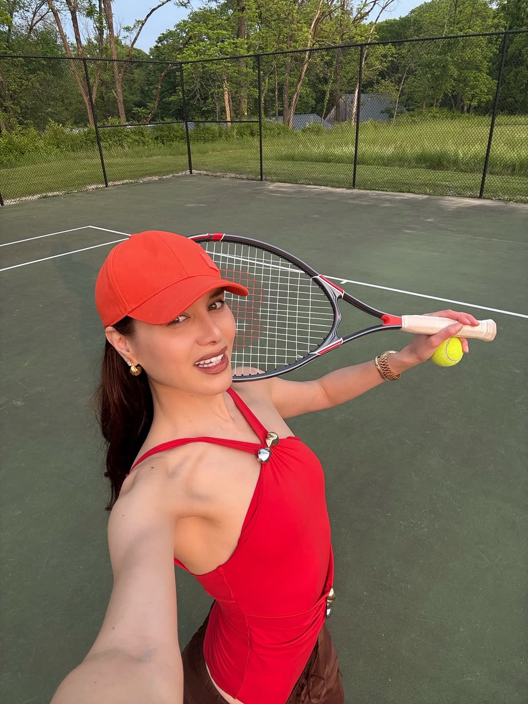 Natalie Lim Suarez - Lyra Red Halter Swimsuit | Moeva | One-Piece | Each week unveils new pieces—luxury swimwear, fluid resort silhouettes, and elevated summer-to-evening essentials designed to carry you from coastal escapes to city nights.
