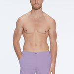 Jack Lilac Bulldog Swim Shorts | Moeva | Shorts | Each week unveils new pieces—luxury swimwear, fluid resort silhouettes, and elevated summer-to-evening essentials designed to carry you from coastal escapes to city nights.