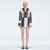 Janine Black Degraded Long Sleeve Shirt | Moeva | Shirt | Each week unveils new pieces—luxury swimwear, fluid resort silhouettes, and elevated summer-to-evening essentials designed to carry you from coastal escapes to city nights.