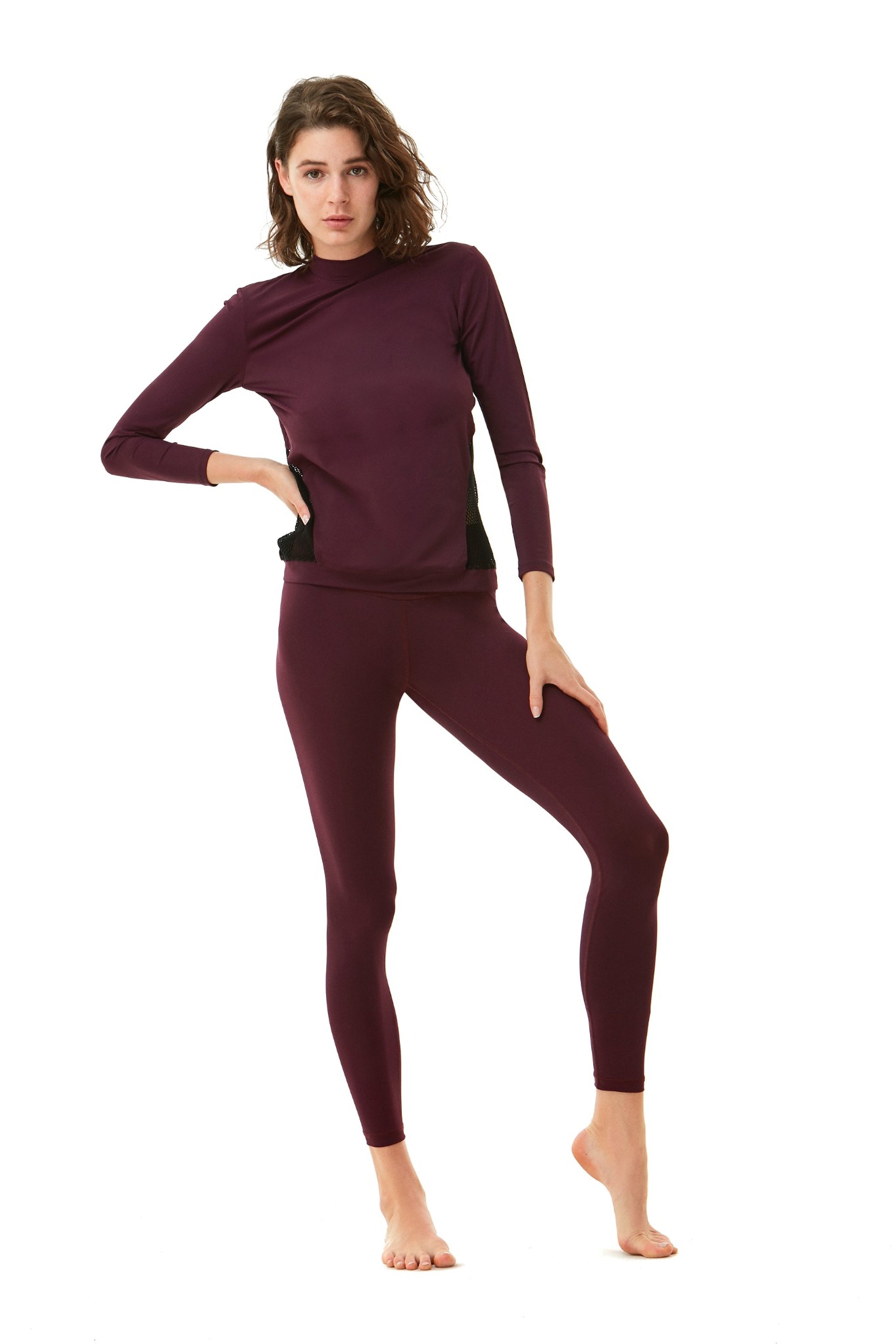 Jasmine Prune Top | Moeva | Activewear | Each week unveils new pieces—luxury swimwear, fluid resort silhouettes, and elevated summer-to-evening essentials designed to carry you from coastal escapes to city nights.