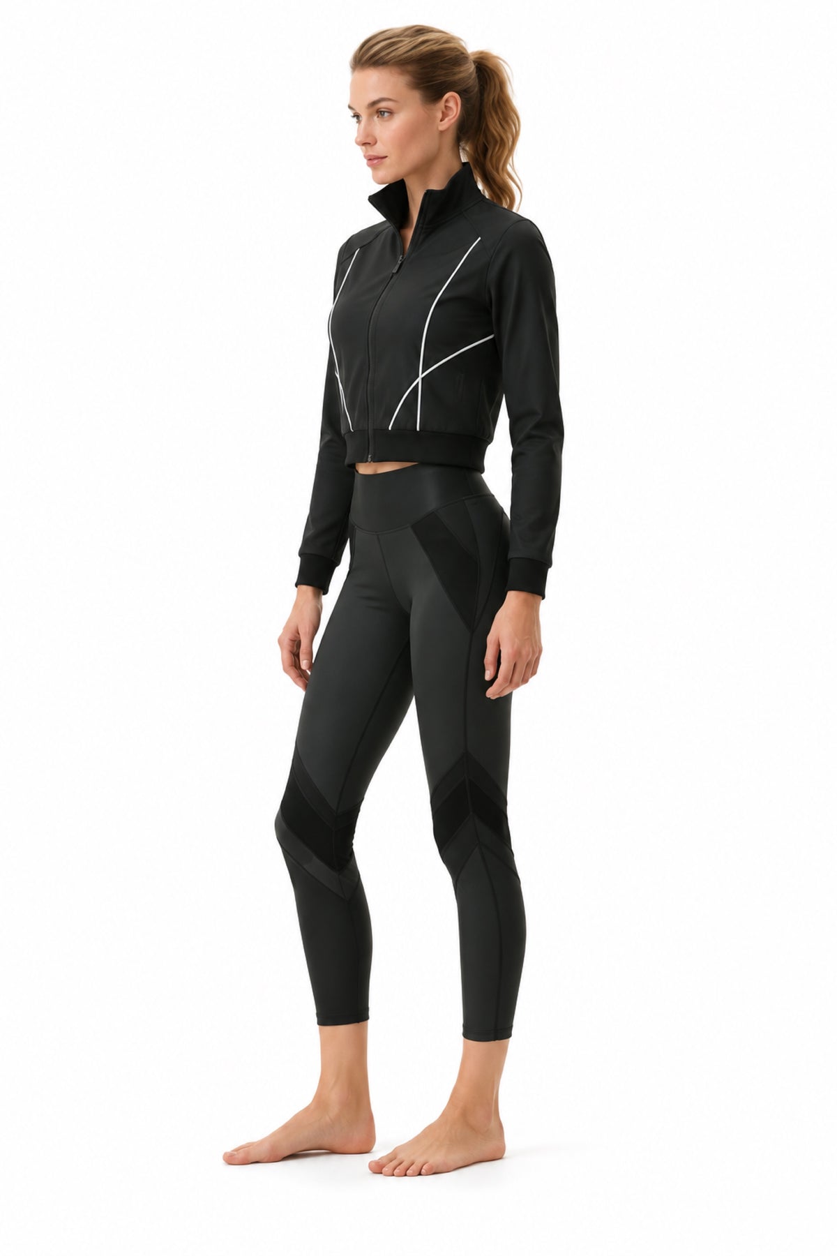 Kayla Faux Leather Jacket