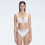 Lorelai White Underwired Full Coverage Solid Bikini Sets | Moeva | Bikini Set | Each week unveils new pieces—luxury swimwear, fluid resort silhouettes, and elevated summer-to-evening essentials designed to carry you from coastal escapes to city nights.