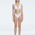Lorelai White Underwired Solid Bikini Top | Moeva | Bikini Top | Each week unveils new pieces—luxury swimwear, fluid resort silhouettes, and elevated summer-to-evening essentials designed to carry you from coastal escapes to city nights.